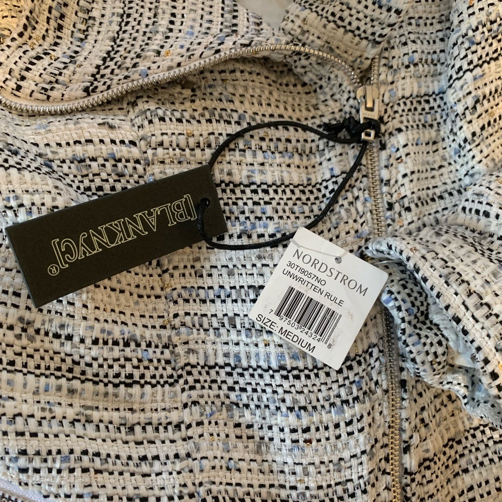 Blank NYC Tweet Biker Moto Jacket - Picture 9 of 9